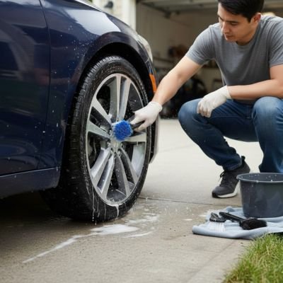 Brosse lavage voiture