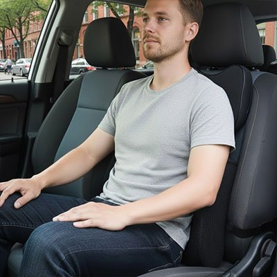 Coussin lombaire voiture