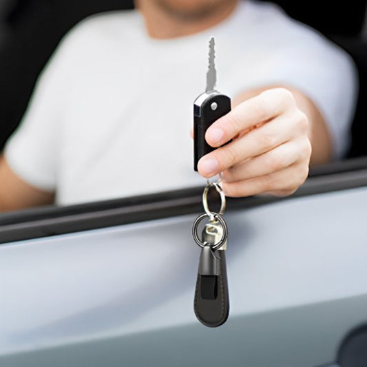 Porte clé voiture