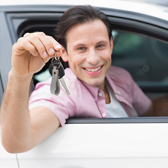 Porte clé voiture