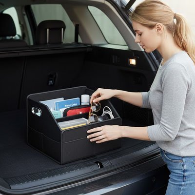 Rangement coffre voiture 