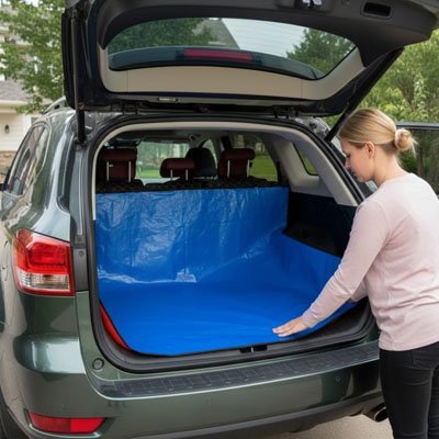 Tapis de coffre voiture 